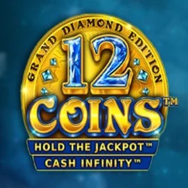 Slots logo of 12 Coins Grand Diamond Edition from Wazdan at Supraplay Casino