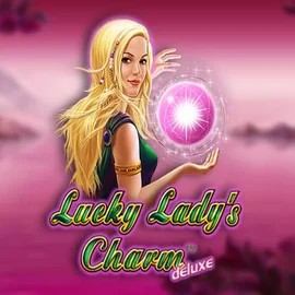 Lucky Ladys Charm Deluxe online game logo by Greentube on supraplays.com